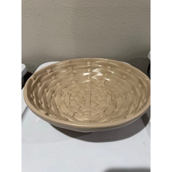 Hager USA Woven Basket Waeve Vintage Bowl - Picture 2 of 5